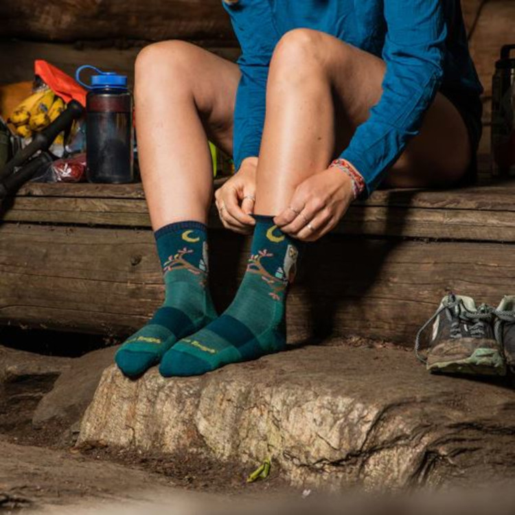 Darn Tough Critter Club Micro Crew Lightweight with Cushion - Women's - Image 2